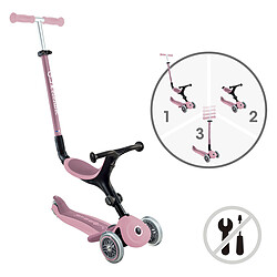 Globber Trottinette Evolutive Go Up Active Eco - Rose