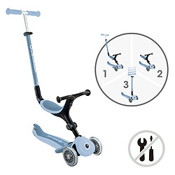Globber Trottinette Evolutive Go Up Active Eco - Myrtille