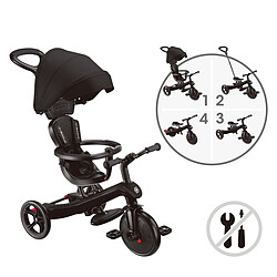 Globber Tricycle Evolutif Trike Explorer 4-en-1 V2 - Noir