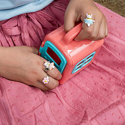 Acheter Rex London Lot de 3 Bagues Pailletées - Lapin, Chat et Fleur