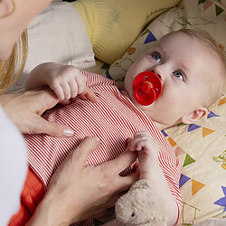 Bibs Sucette Ronde Colour Candy Apple - 6/18 Mois