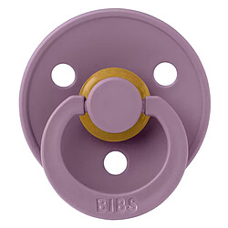 Bibs Sucette Ronde Colour Mauve - 0/6 Mois