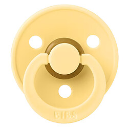 Bibs Sucette Ronde Colour Pale Butter - 0/6 Mois