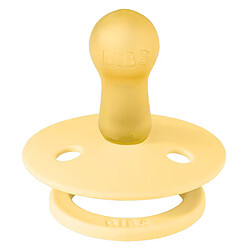 Bibs Sucette Ronde Colour Pale Butter - 0/6 Mois