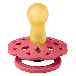 Bibs Sucette Ronde Boheme Coral - 6/18 Mois