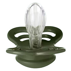 Bibs Lot de 2 Sucettes Symétriques Suprême Sage & Hunter Green - 0/6 Mois