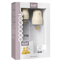 Bibs Coffret Evolutif de 2 Biberons grow & flow Ivory - 150 et 270 ml