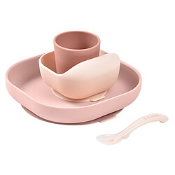 BÉABA Set de Vaisselle 4 Pièces - Barbe à Papa