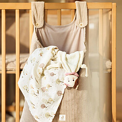 Jollein Sac de Rangement Cloudy Rib - Milky Coffee