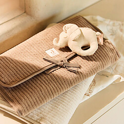 Jollein Matelas à Langer Nomade Cloudy Rib - Milky Coffee