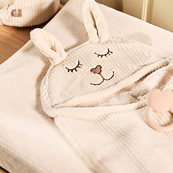 Acheter Jollein Housse Matelas à Langer Cloudy Rib - Oatmeal