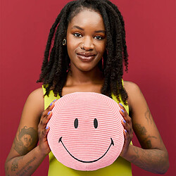 Bon Ton Toys Smiley Velours Côtelé Rose - Moyen