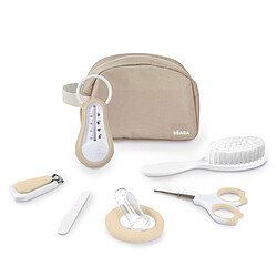 BÉABA Trousse de Toilette Nomade 7 Accessoires - Clay Earth 