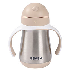 BÉABA Tasse Paille Inox Clay Earth - 250 ml 