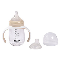 BÉABA Biberon 2-en-1 Clay Earth - 210 ml 