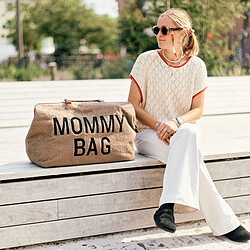 Childhome Mommy Bag Large Teddy - Soft Brown