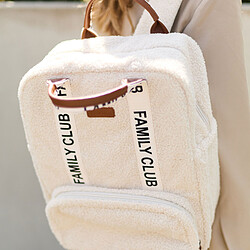 Childhome Sac à Dos à Langer Family Club Signature Teddy - Off White