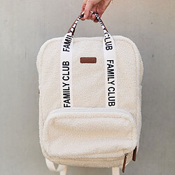 Acheter Childhome Sac à Dos à Langer Family Club Signature Teddy - Off White