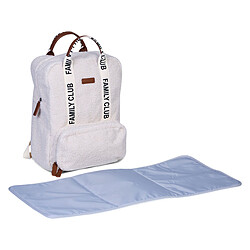 Avis Childhome Sac à Dos à Langer Family Club Signature Teddy - Off White