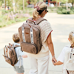 Childhome Sac à Dos à Langer Family Club Signature Teddy - Soft Brown