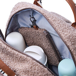 Acheter Childhome Sac à Dos à Langer Family Club Signature Teddy - Soft Brown