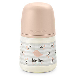 Suavinex Biberon Tétine Symétrique SX Pro Birdies Rose - 150 ml