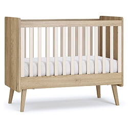 Vox Meubles Lit Bébé Evolutif Vintage Fresh Crème - 60 x 120 cm
