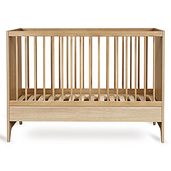 Quax Lit Bébé Evolutif Tsugi Honey Ash - 120 x 60 cm
