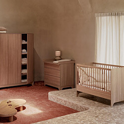 Quax Lit Bébé Evolutif Tsugi Honey Ash - 120 x 60 cm