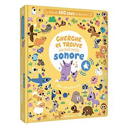 Auzou Cherche et Trouve des Tout-petits Sonore - Les Animaux