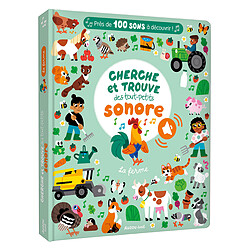 Auzou Cherche et Trouve des Tout-petits Sonore - La Ferme