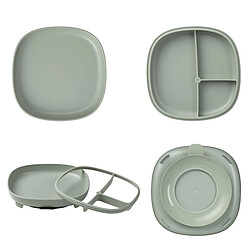 Avis b.box for kids Assiette Compartimentée à Ventouse 2-en-1 - Sage