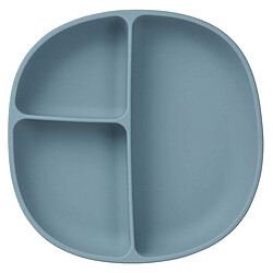b.box for kids Assiette Compartimentée à Ventouse et Couvercle - Ocean pas cher