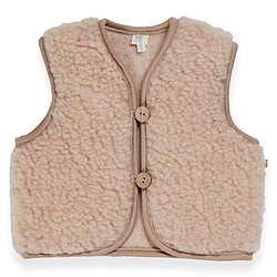 Quax Veste Teddy Mini Merino Nutmeg - 3/6 Mois