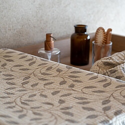 Quax Housse Matelas à Langer Natural - Leaf