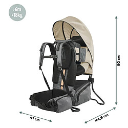 Acheter Babymoov Porte-bébé de Randonnée Moov & Hike + Housse de Pluie - Dune