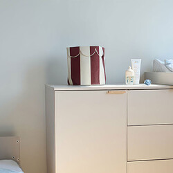 Childhome Panier Biscuit Dreams Bordeaux - 25 cm 