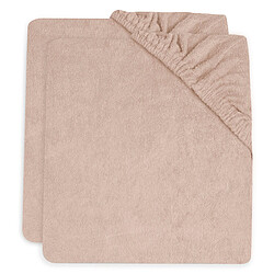 Jollein Lot de 2 Housses de Matelas à Langer - Wild Rose