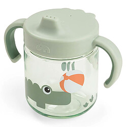 Done by Deer Tasse d'Apprentissage Hermétique Foodie Playground Vert - 260 ml 