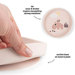 Avis Assiette Stick & Stay - Playground Rose
