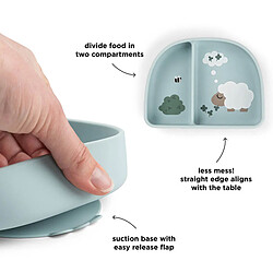 Avis Bol Stick & Stay Compartimenté - Tiny Farm Bleu