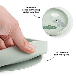 Avis Coffret Repas 3 Pièces Stick & Stay - Elphee Vert
