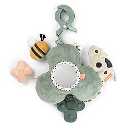 Done by Deer Miroir d'Activités Avec Pince - Tiny Farm Vert