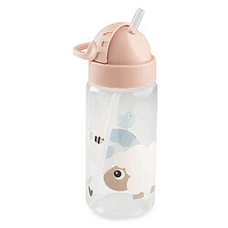 Done by Deer Gourde avec Paille Tiny Farm Rose - 350 ml 