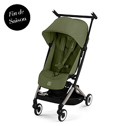 Cybex Poussette Ultra-compacte Libelle Châssis Taupe - Moss Green