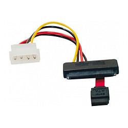 Câble SATA 2-en-1 avec alimentation Molex (pour 1 HDD ou SSD)