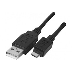 Câble USB A mâle / micro USB B mâle - 1.8 m