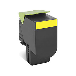 Lexmark 802SY - 80C2SY0 Toner Jaune Programme Retour (2 000 pages à 5%)