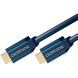 Avis Clicktronic câble High Speed HDMI with Ethernet (0.5 mètre)