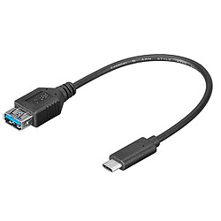 Adaptateur en câble USB-C 3.1 mâle / USB 3.0 A femelle